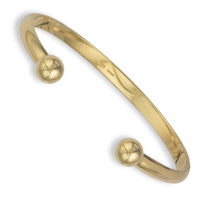 Gold torque cheap bangle argos