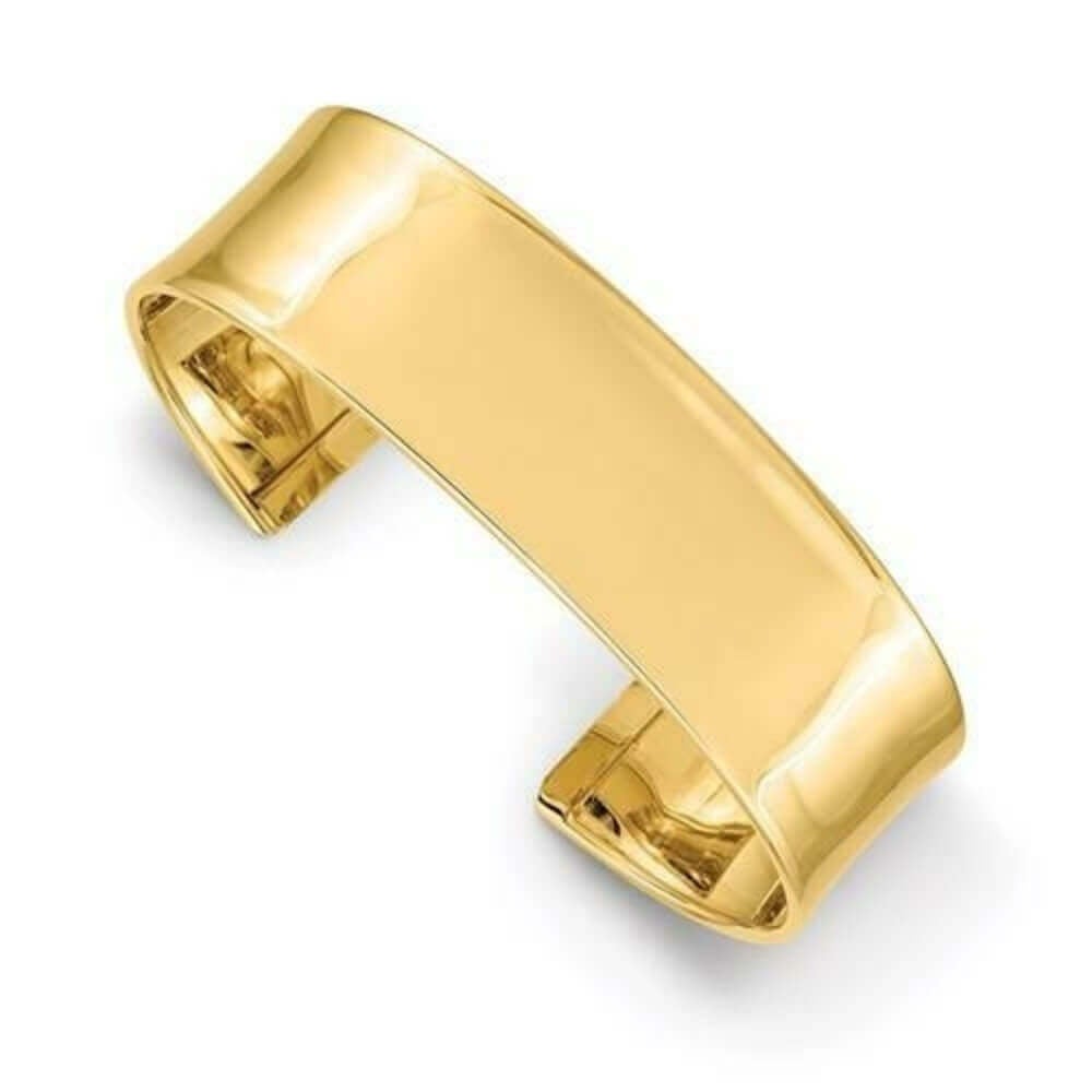 9ct gold cuff bangle deals