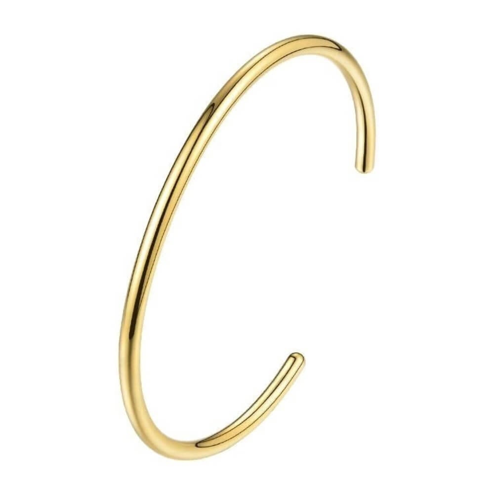 Custom Cuff Gold Bracelet