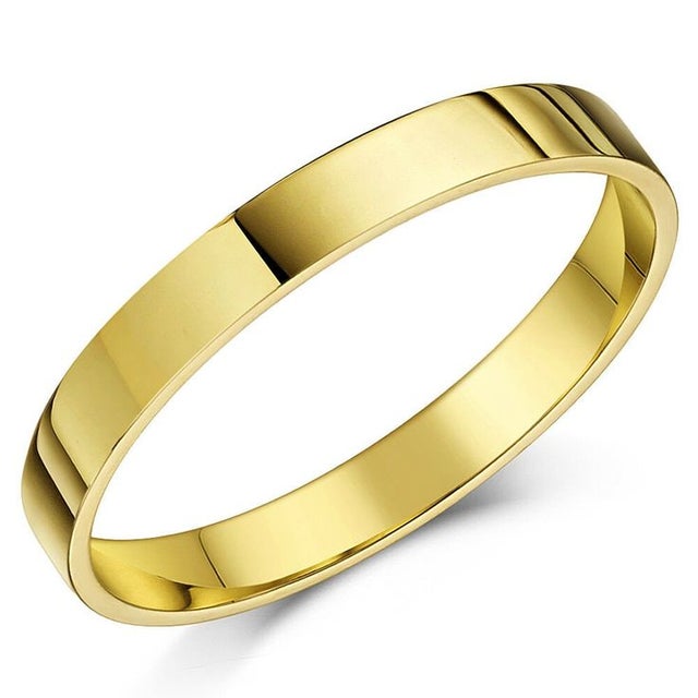 Solid 9ct Gold Flat Bangles for Women for sale NEWBURYSONLINE