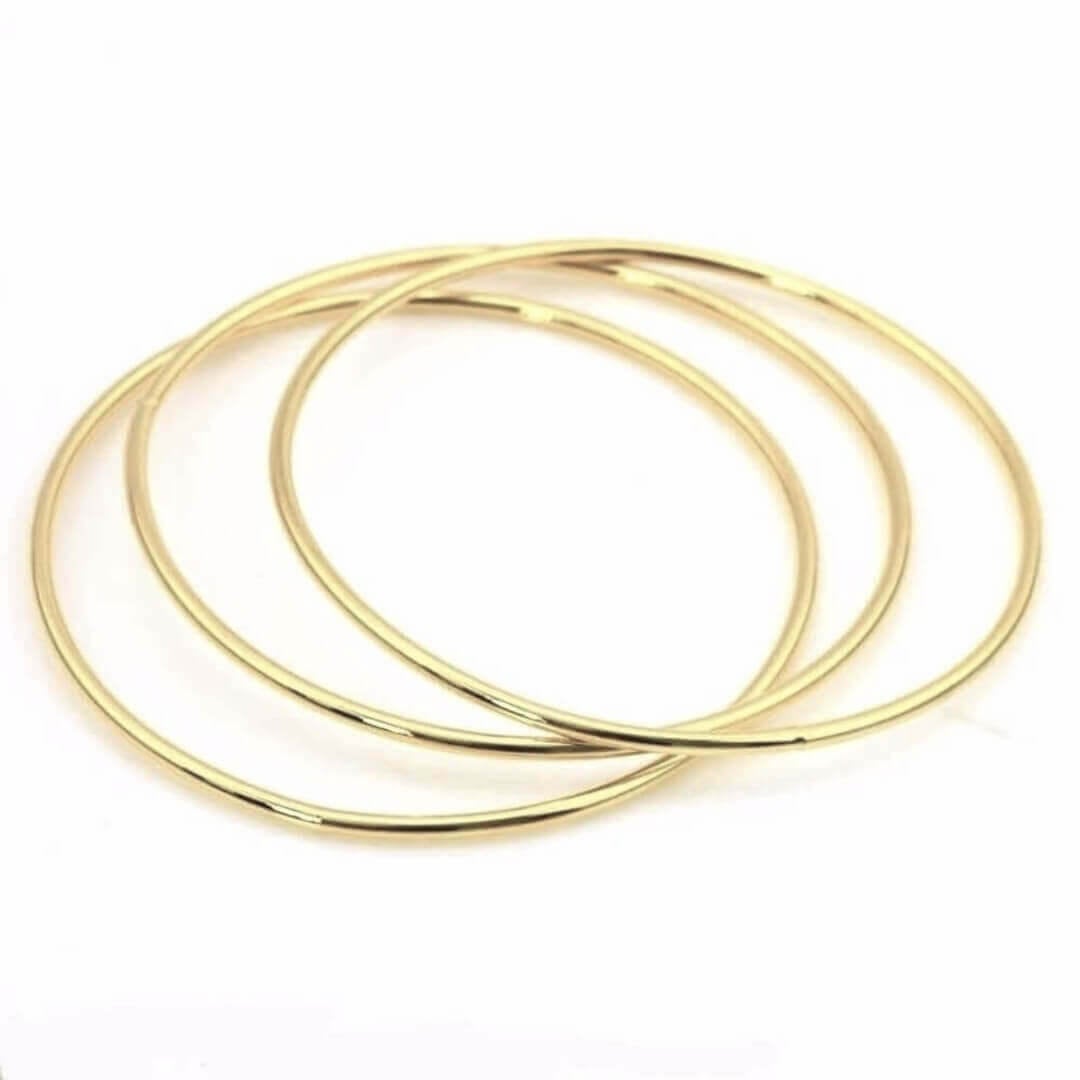 Thin gold hotsell bangles 22k